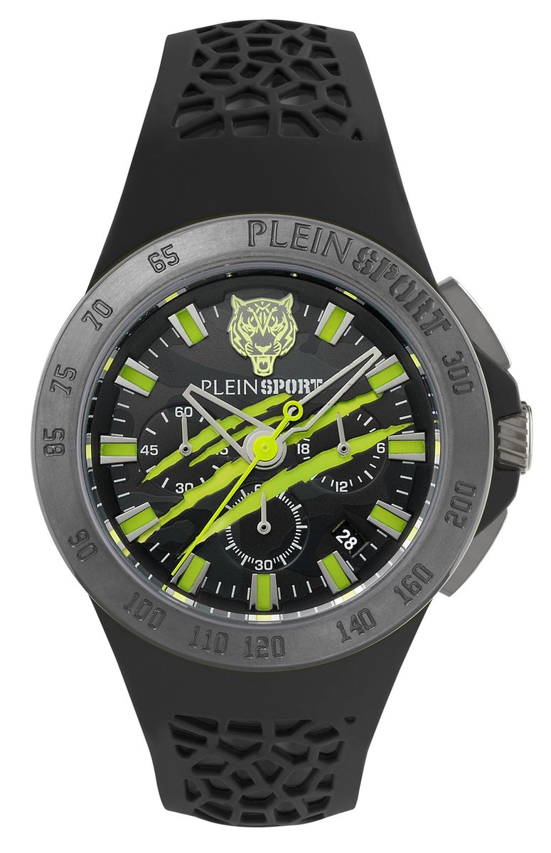 Plein Sport - PSABA0623 - Polshorloge - Heren - Quartz - THUNDERSTORM CHRONO