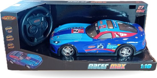 Gear2Play RC Racer Max Raceauto 1:18 - RC Auto - Bestuurbare Auto - Gear2Play