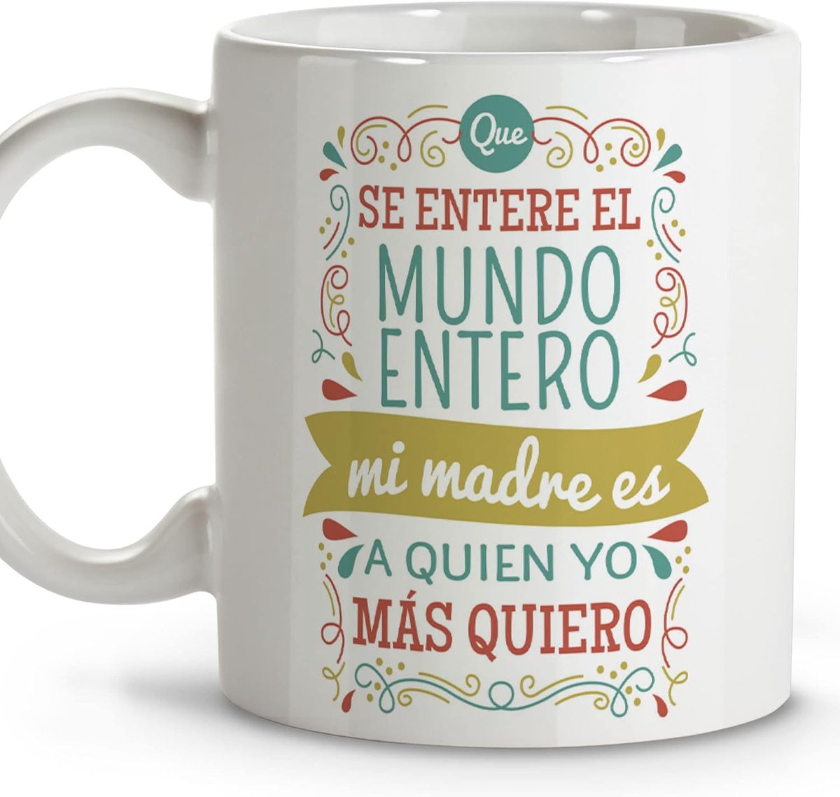 Mok voor moeder, mama, originele ontbijtmok van keramiek, 330 ml, geschenken met spreuken, Moederdag, verschillende designs