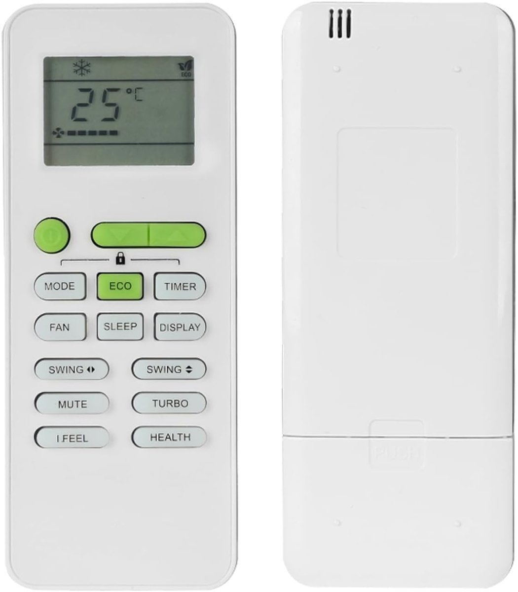 Afstandsbediening GYKQ-52 compatibel met TCL airconditioning vervangingscontroller