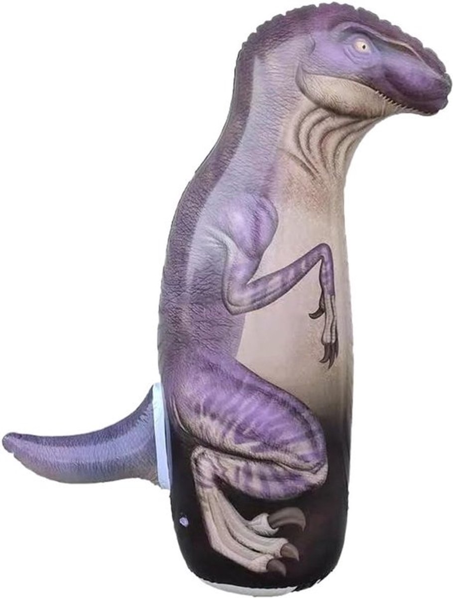 Opblaasbare Bokszak - Dinosaurus Speelgoed - Actief Spelen - Kindveilig Materiaal - 37 Inch Hoog - Groen