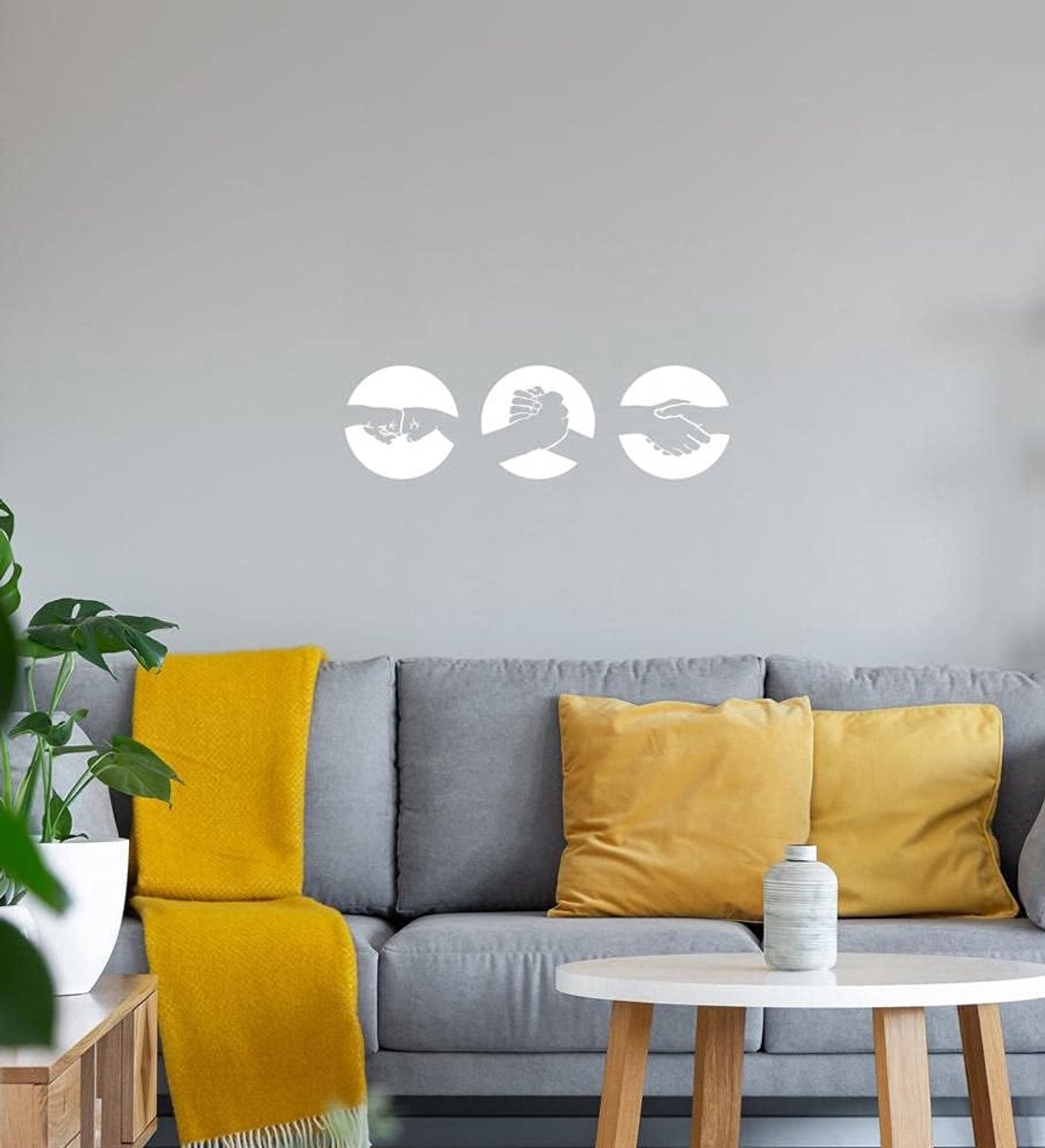 Soorten muursticker wit sticker 130 x 38 cm - shirt84.de