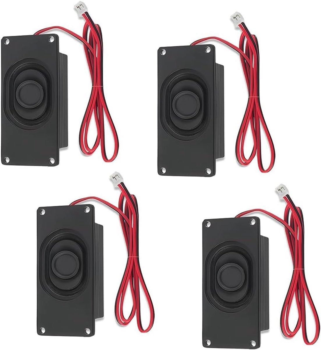 3 watt, 8 ohm, draagbare holle luidspreker, met 2P 2,0 mm aansluitkabel, scheidingsinterface voor accessoires, robotiek, elektronische projecten, geluidsmodule, moederbord