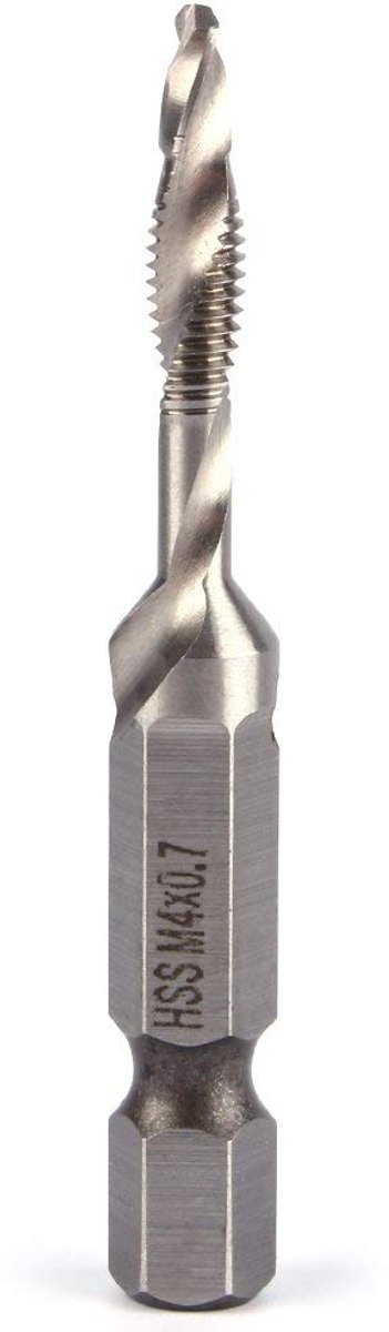Dailygoods- Boor HSS - Hexagonale Tap - Hoge Hardheid - Roestbestendig - Spiral Slots - Voorboren en Draad Snijden