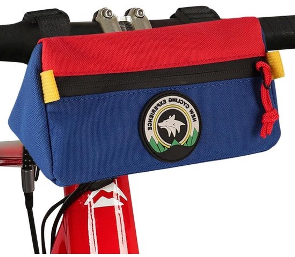 Fietsstuurtas - Fietspakket opbergzakje - Fietsen organiseren - Waterdichte stof - 1 liter - Blauw