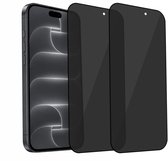 2x Privacy Screenprotector geschikt voor Apple iPhone 18 Pro - Anti Inkijk - Gehard Glas geschikt voor Apple iPhone 18 Pro