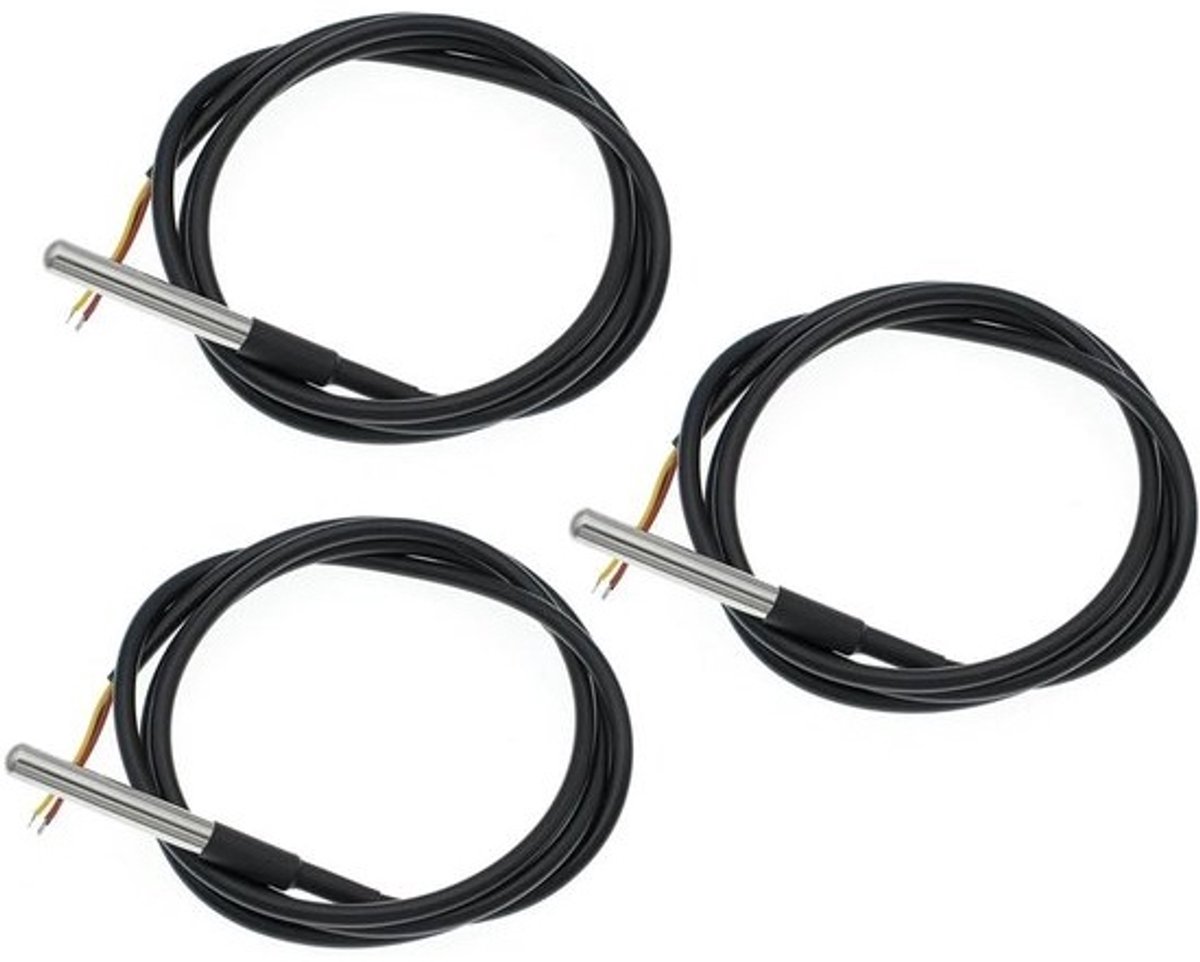 Digitale Roestvrijstalen Temperatuursensor met Kabel - Nauwkeurige Meting