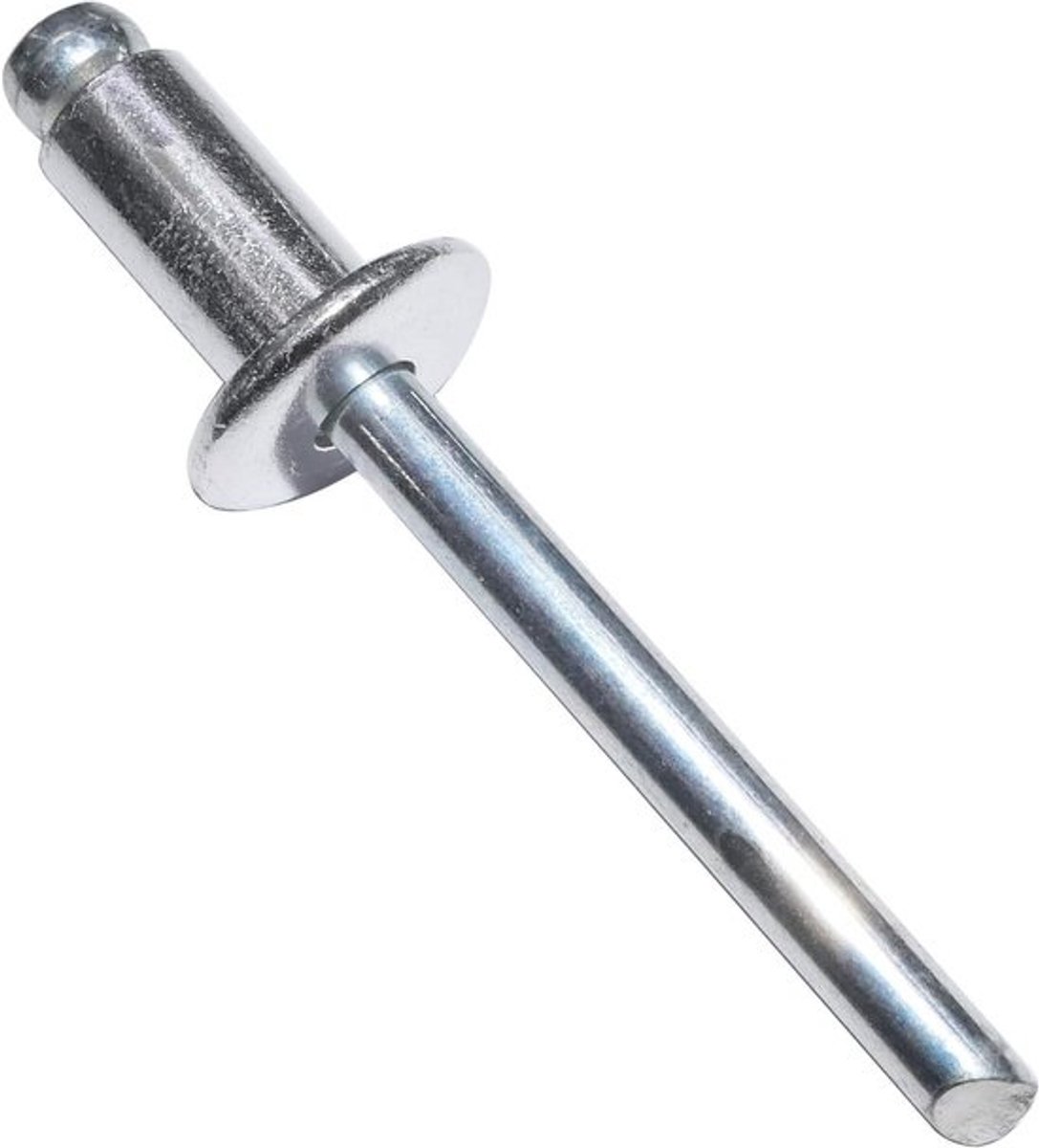 Blindklinknagels Set - Popnagels Aluminium Staal - Metaal Verbindingen Maken - Niet-Verwijderbaar Bevestigingselement - 50 stuks Ø6.4x12mm - Aluminium/Staal
