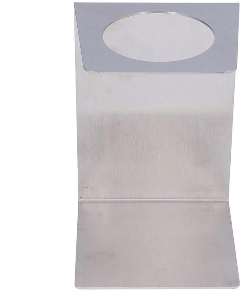 Koffiehouder - Druppelstandaard - Thuis koffie zetten - Roestvrij staal - 18 cm hoog - Geborsteld staal
