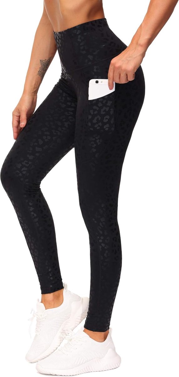 Legging Dik Hoge Taille Yoga Zakken Dames