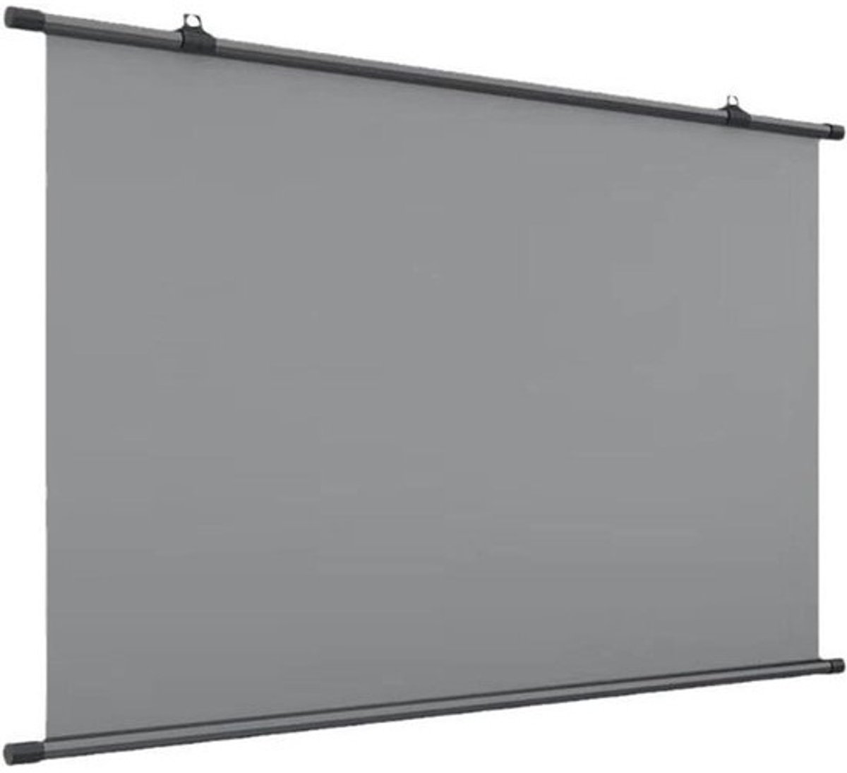 Intrekbaar Projectiescherm - HD Filmscherm - Filmavond Thuis - Kreukvrij Anti-glare - 60 inch 16:9 - Wit