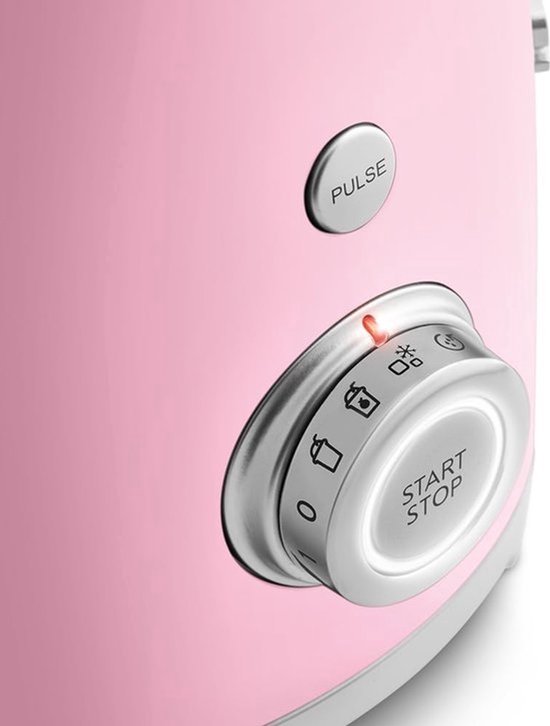 Keuken Mixer - Smoothie Maker - Vruchtensappen Maken - 4 Programma's - 1.5 Liter Kan - Pastel Rose — afbeelding 2