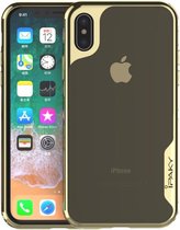 Hardcase - Iphone X Hoesje - Goud - Ipaky