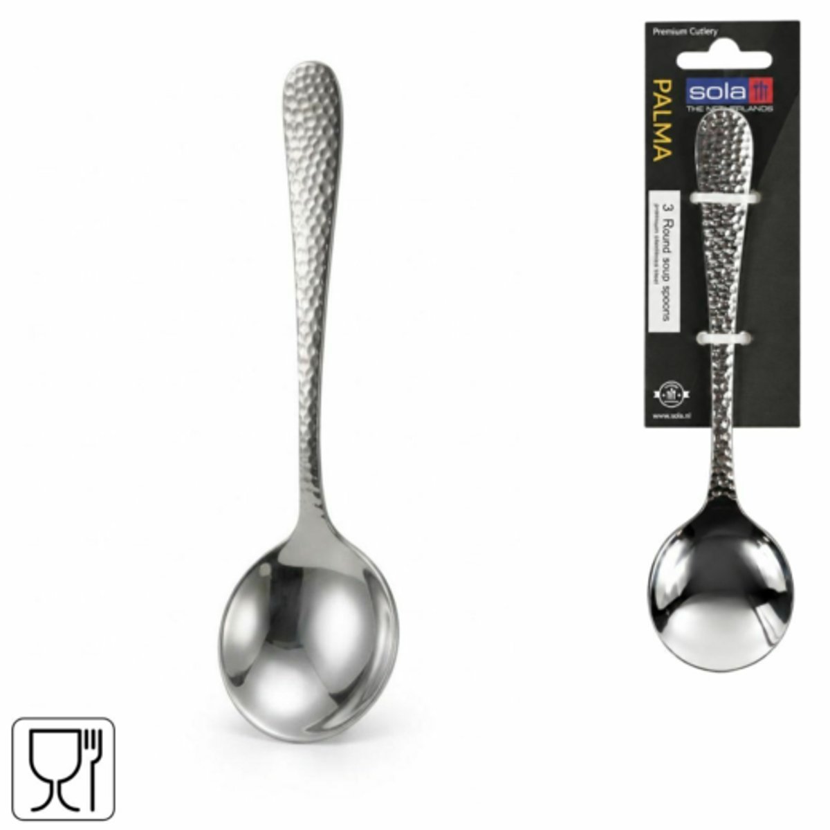 Sola tafel lepel Palma 17,5 cm 6 stuks