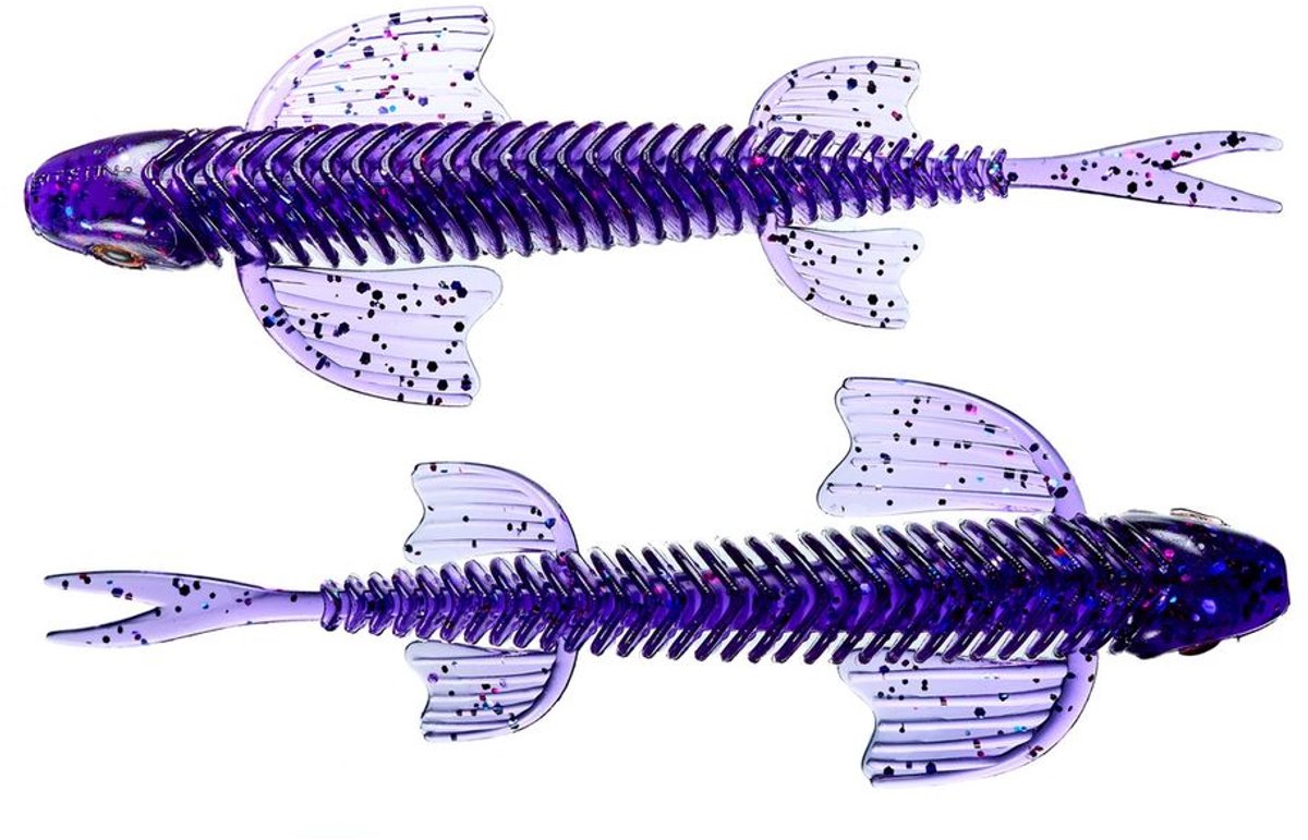 Bite On Fury Softbait Violet 9cm Violet