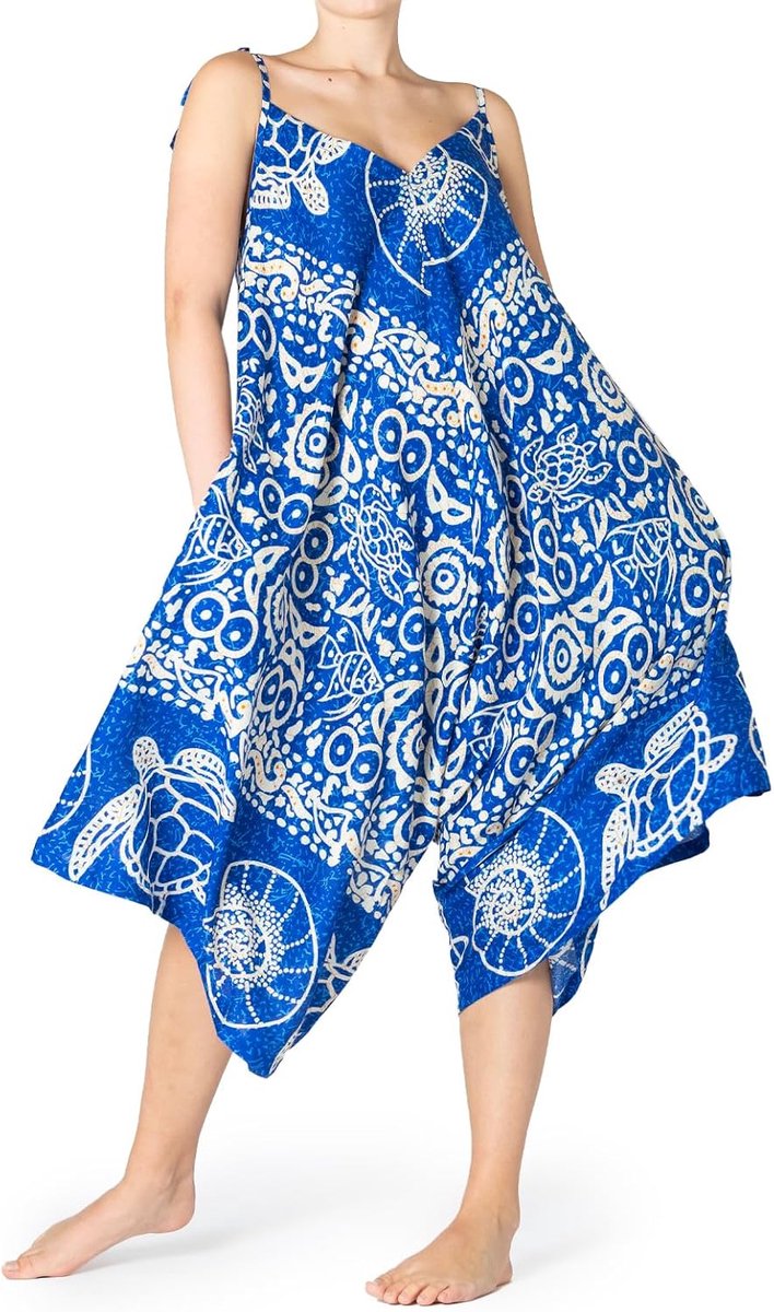 Jumpsuit Atlantic Dames - Zomer Jumpsuit wijde pijpen