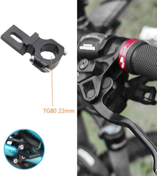 universele stuurhouder, 22 mm, 7/8 inch, motorfiets, koplamphouder, 80, vaste, stuur, buisklem voor café, chopper — afbeelding 3