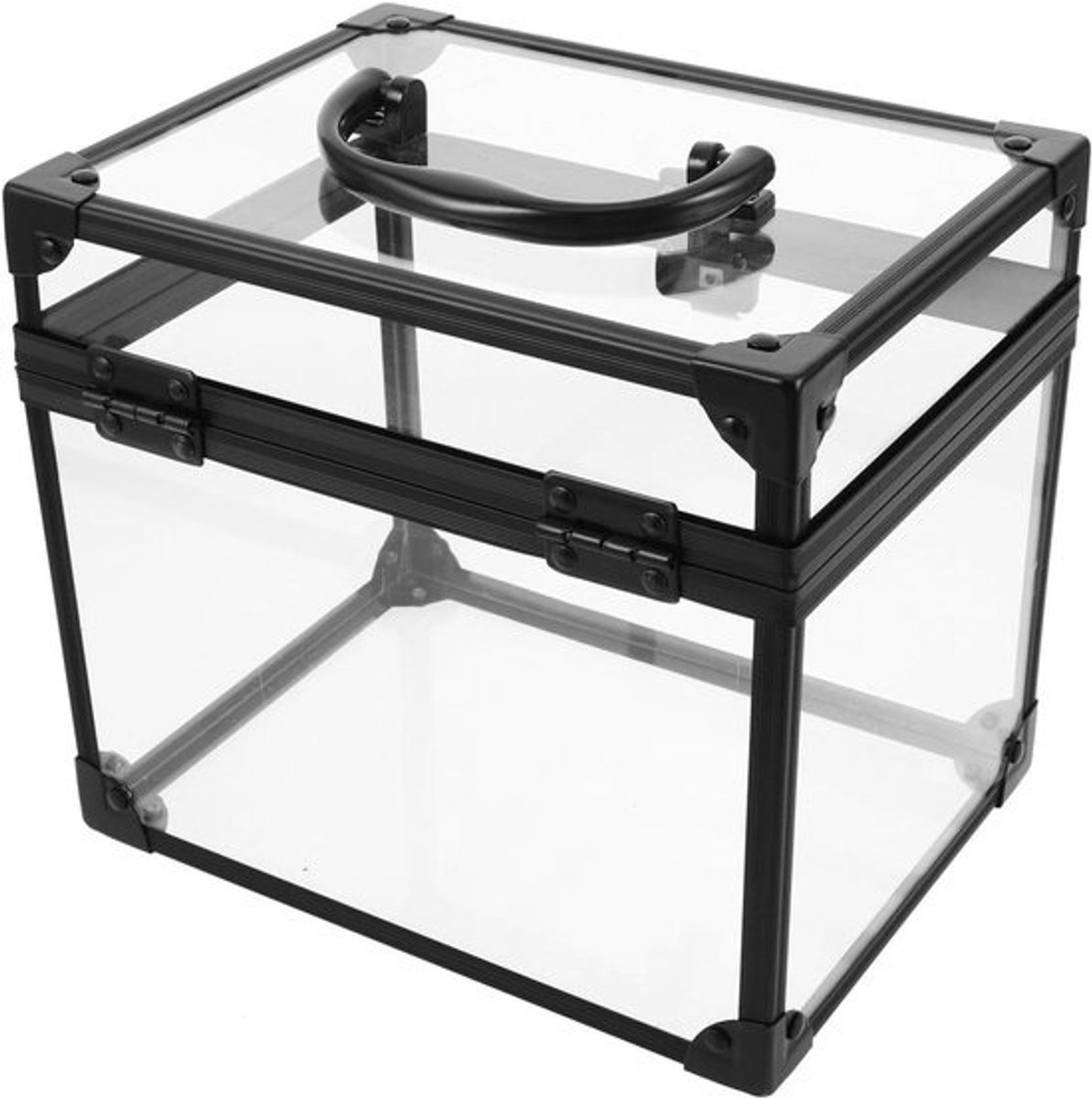 Platen Opbergdoos - Platenhouder Album Organizer - Muziek Collectie Opbergen - Transparant Acryl Ontwerp