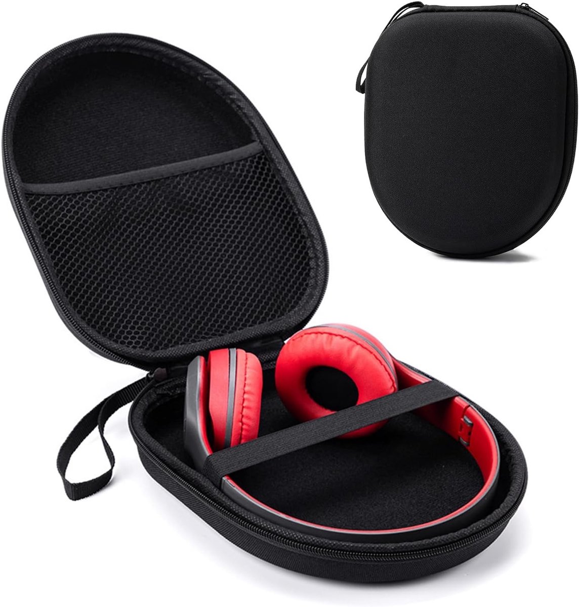 Draagbare Hardcase voor Draadloze Hoofdtelefoons, Geschikt voor Tune 510BT 520BT 720BT 660NC 670NC 760NC 770NC, Ideaal voor Reizen en Bescherming van Audioapparatuur
