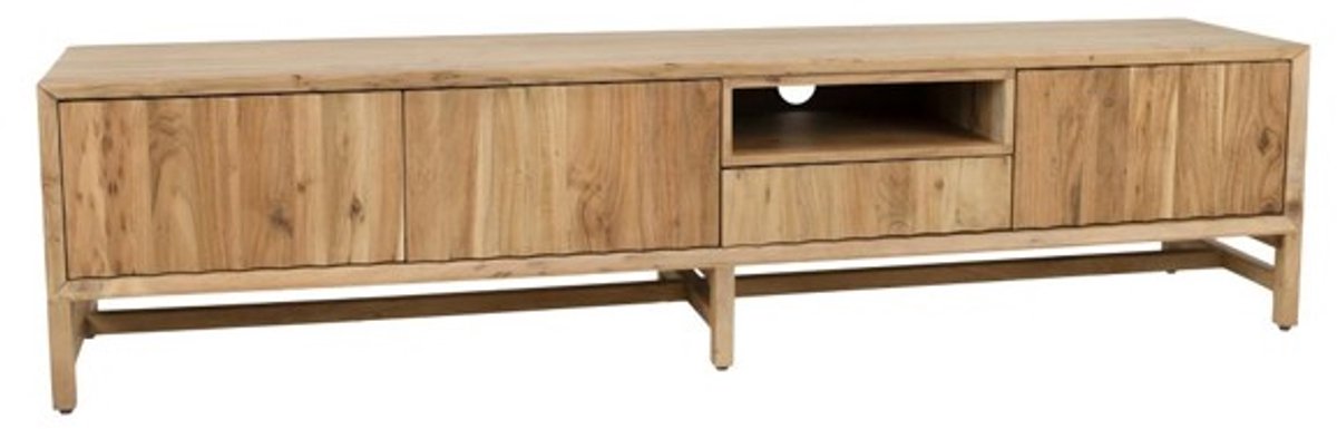 Tower Living Crotone TV stand 3 drs + 1 open niche + 1 drw - 185x40x45 Naturel