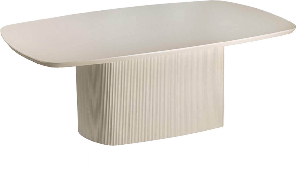Tower Living Corbetta Coffeetable 120x70x40 - danish oval Wit