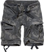 Brandit Vintage Heren Shorts - donkercamouflage - L