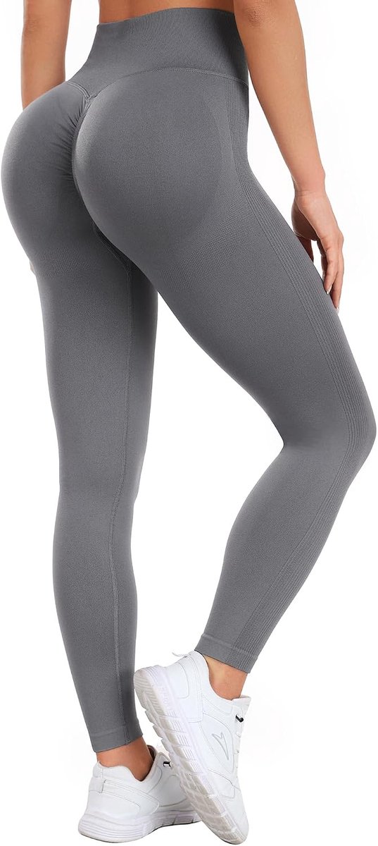 Leggings Dames Push Up Sportlegging Hoge Taille Gym Yoga Broek Sportbroek Dames