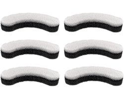 Dailygoods- Waterfilter 6 Stuks - Kattenfontein Filter - Actieve Koolstof - Drievoudig Filtersysteem - Compatibel met NPET WF050/WF100 - Houdt Water S