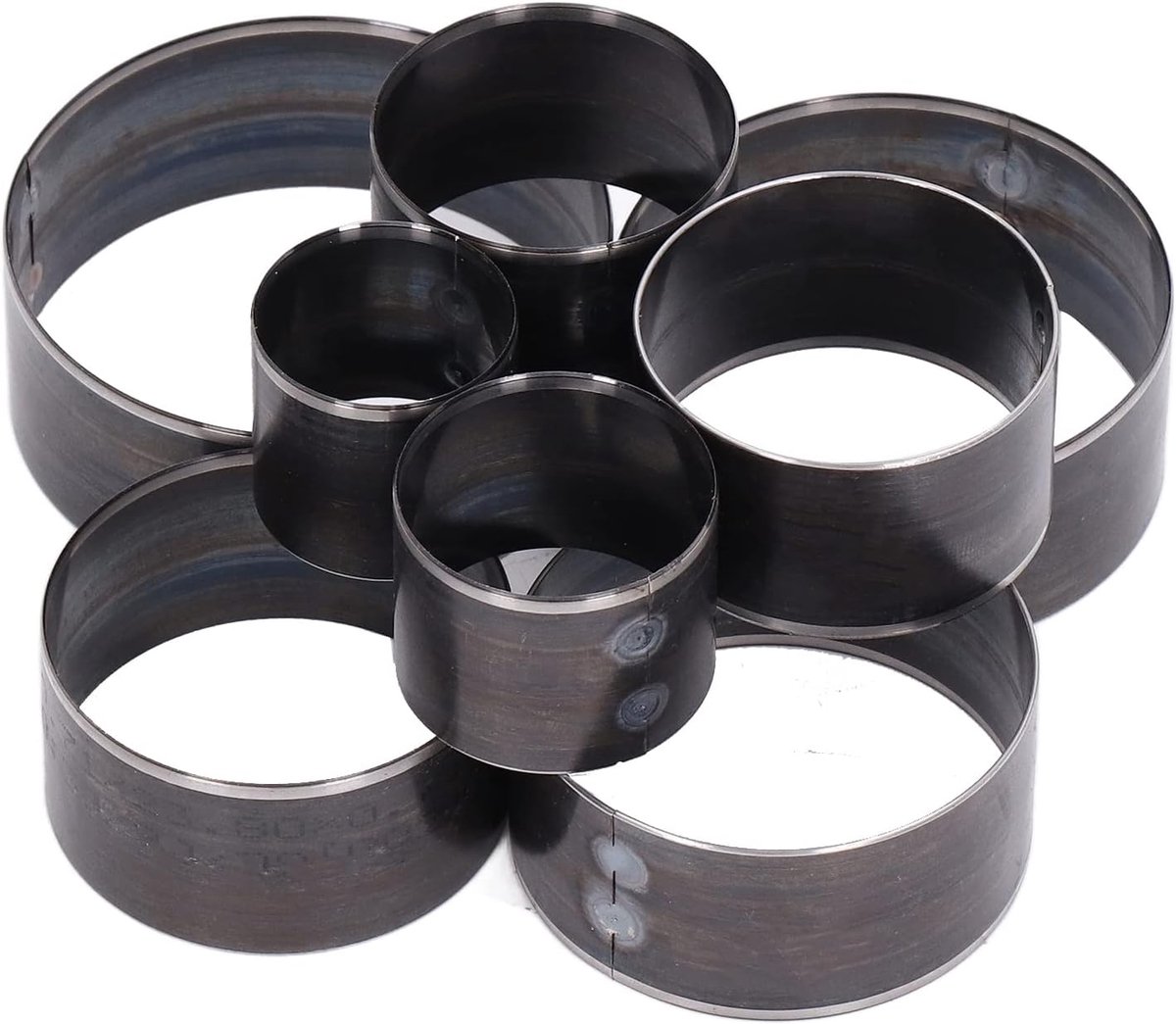 Dailygoods- Snijmatrijs Premium - 8 Stuks - Ronde Snijmatrijs - Gelegeerd Staal - Nauwkeurig Snijden - Duurzaam Materiaal - Snijpons