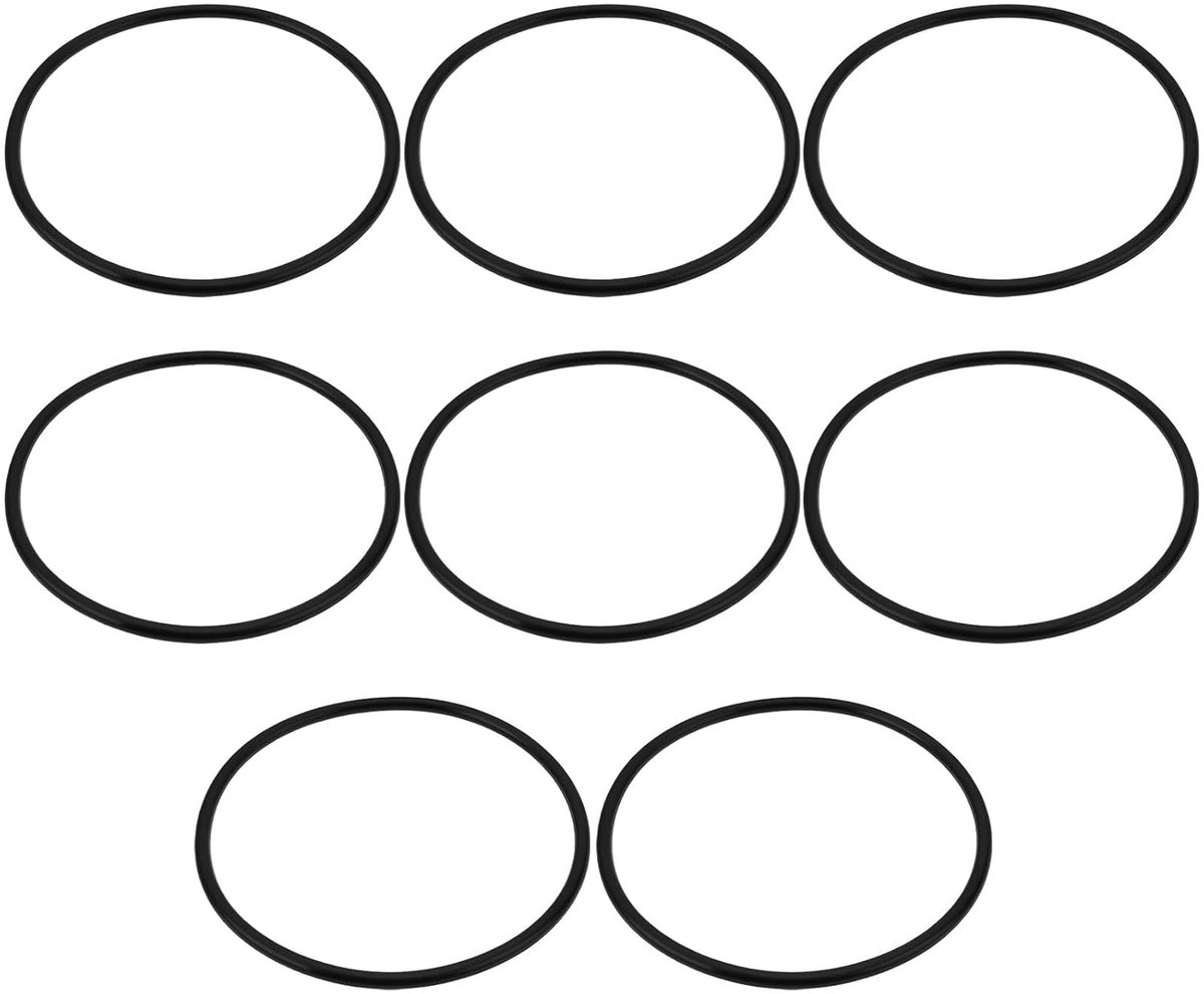 Dailygoods- O-ring 125x115x5mm - Afdichtingsring - Set van 8 - Geschikt voor Plastic Drinkers - Voorkomt lekkage - Vervangt PPF310KIT - Afdichtring