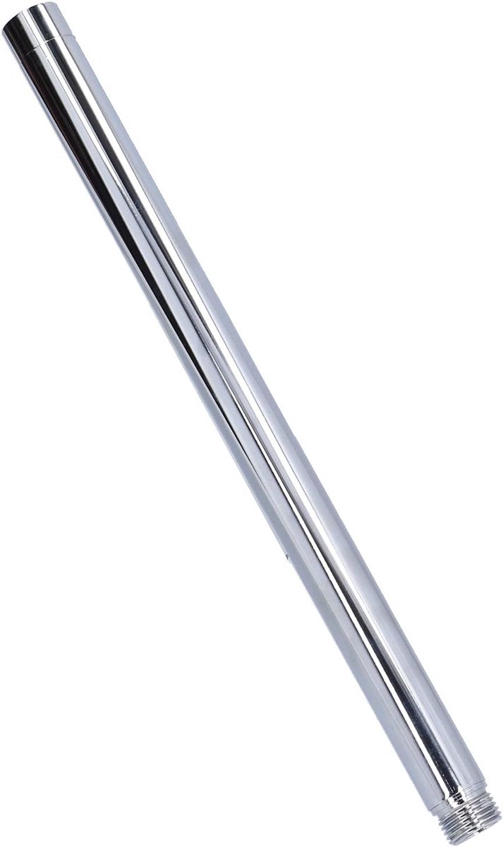 Dailygoods- Douchearm Verlengstang - Roestvrij Stalen Douchearm - 90 Graden Verlengarm - Wandmontage - Gepolijst Chroom - Eenvoudig te Installeren - D