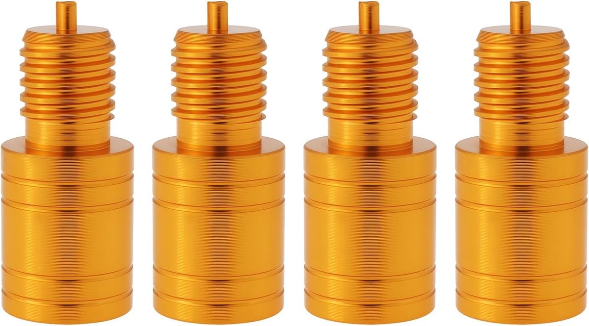 Dailygoods - 4 Stuks Vissen Schepnet Handvat Connector - Geschikt voor de meeste Visnet Hoofden