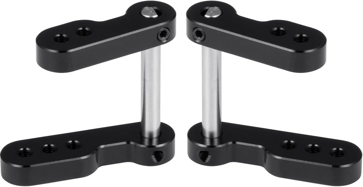 Aluminium Servobesturing vaste montagebeugel voor 1:10 Tamiya Clod Buster RC Auto (stijl A)