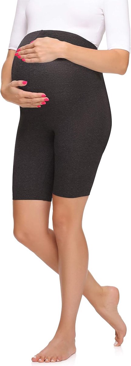 Style Dames Moederschap Korte Legging van Viscose MS10-299