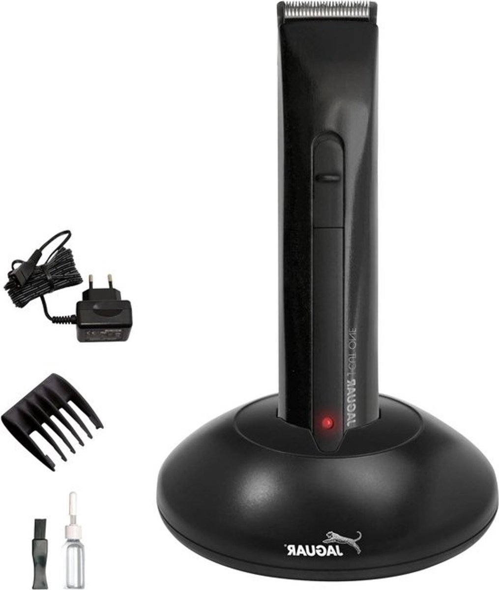 Professionele Tondeuse - Contour Trimmer - Gedetailleerd Knippen - Snoerloos of Met Snoer - 4 Kniplengtes - Zwart