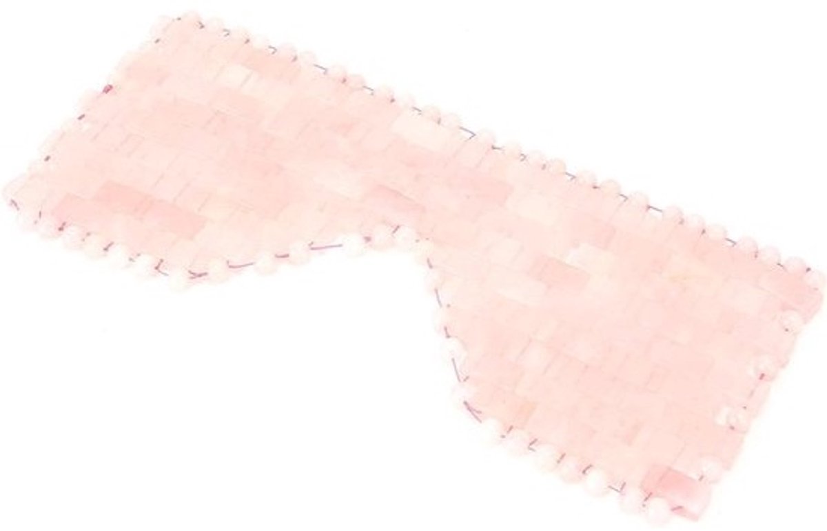 Jade Steen Oogmasker - Verkoelend Slaapmasker - Ontspanning en Verlichting - Natuurlijke Koude Therapie