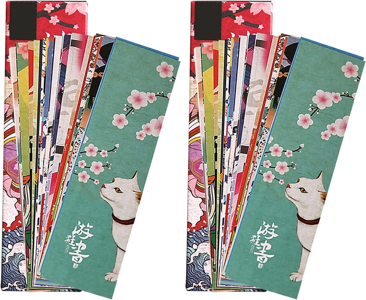 Boekenleggers - Vintage Japanse Stijl, Creatief Cadeau Voor Boekenliefhebbers