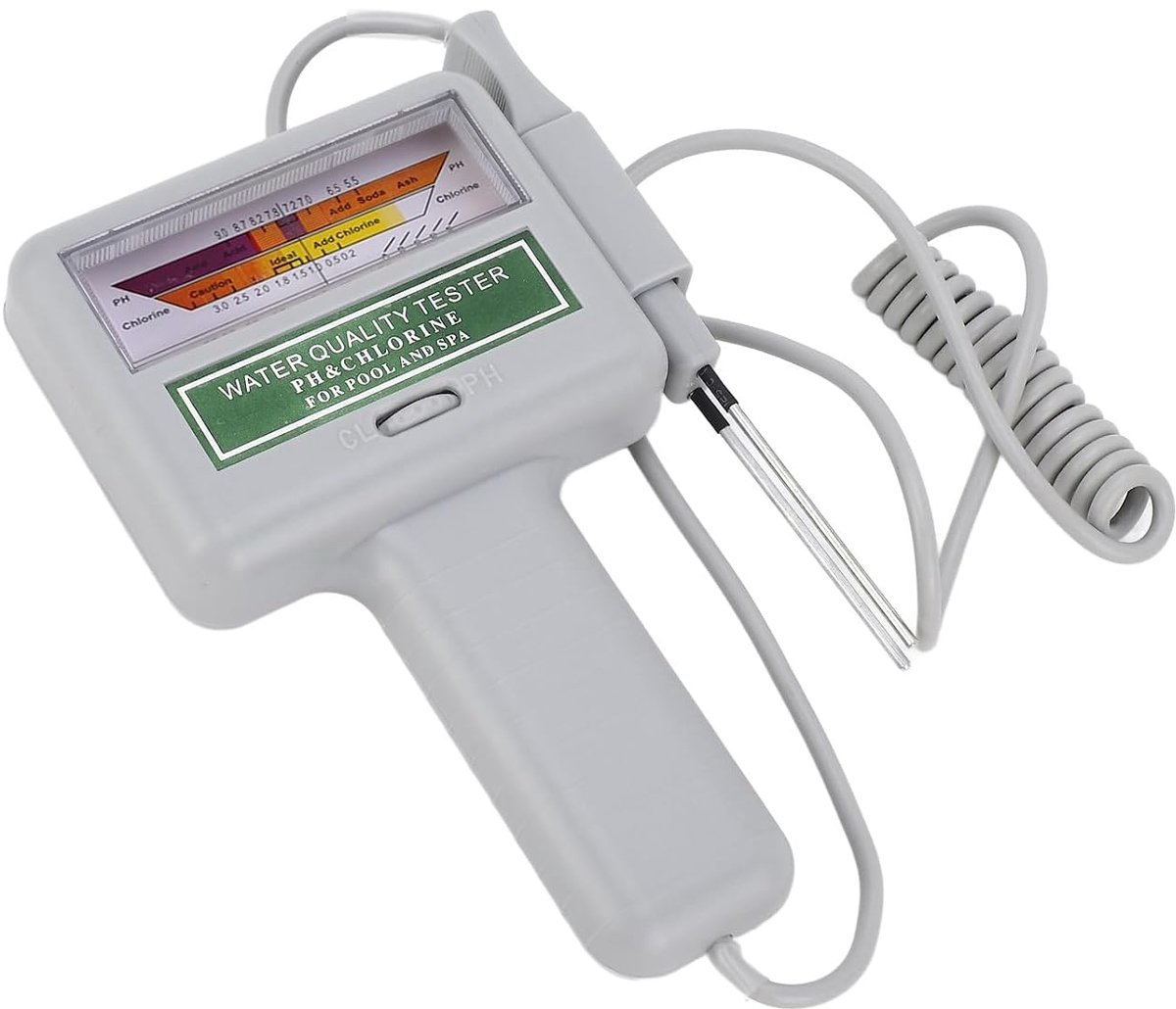 Water PH/Cl2 Chloor Tester Niveau Meter PH Tester voor Zwembad Spa Analyse Monitor, waterkwaliteit Tester Meter