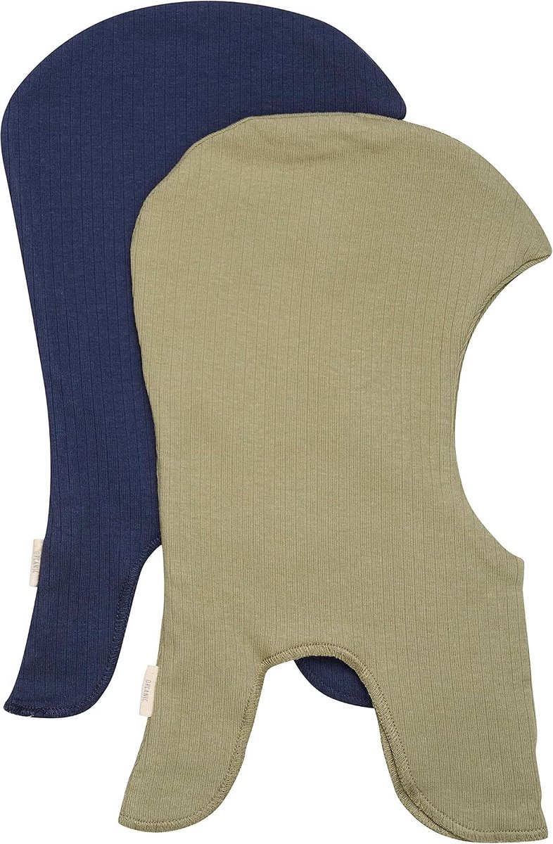 Uniseks kinderen, Double (2-pack) balaclava, Dark Navy, 62, navy
