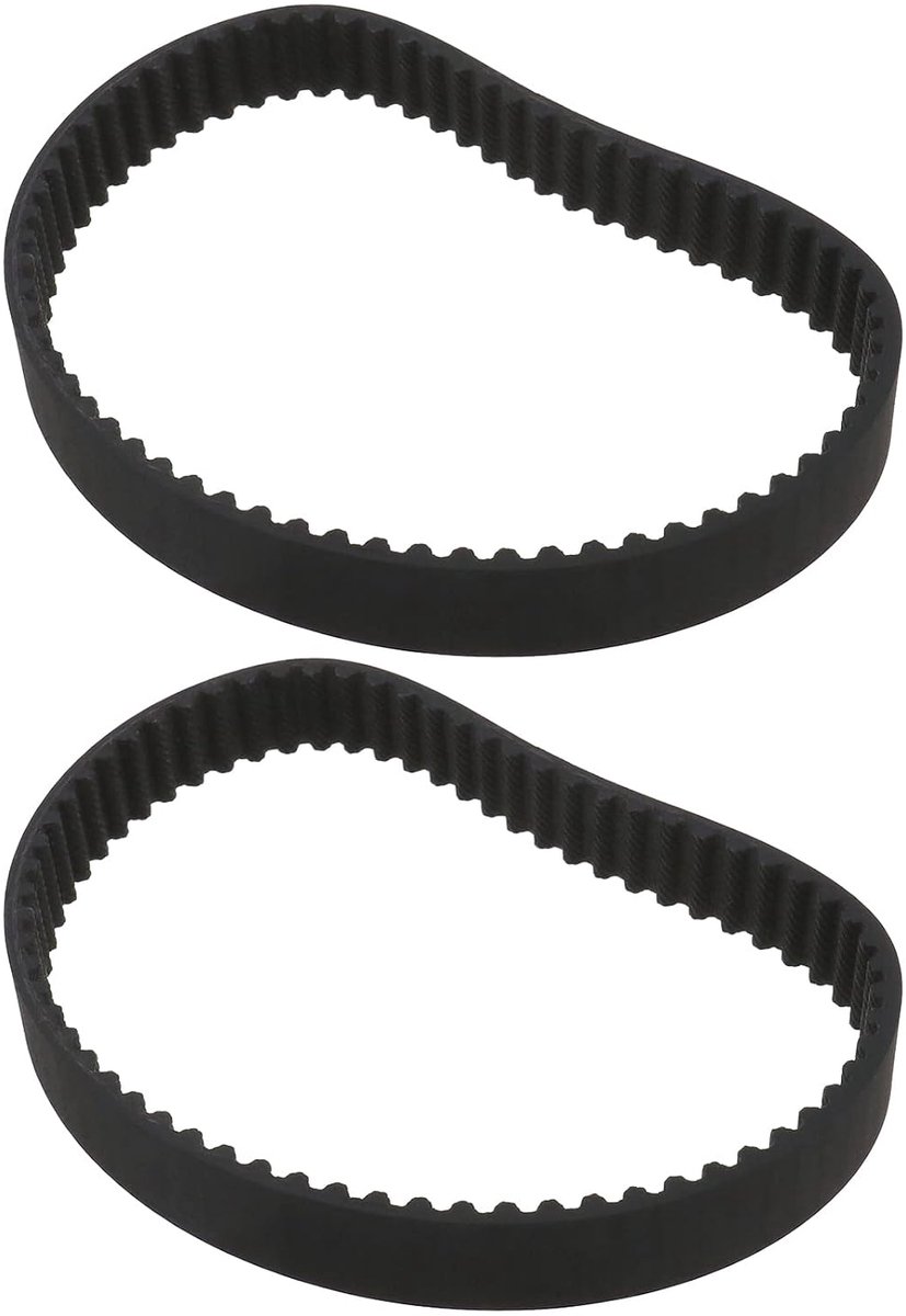 Dailygoods- Aandrijfriem Slijtvast - 66 Tanden - Rubber - 5 mm Tandhoogte - 14 mm Breedte - 330 mm Omtrek - Gesloten Lus - Verticuteerriem