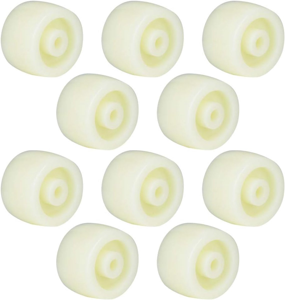 Dailygoods- Zwenkwiel 1,5 Inch Antislip - Palletwagenwiel - Productdragend Wiel - Maximale Belasting 40KG - Polypropyleen Materiaal - Eenvoudig te Ins