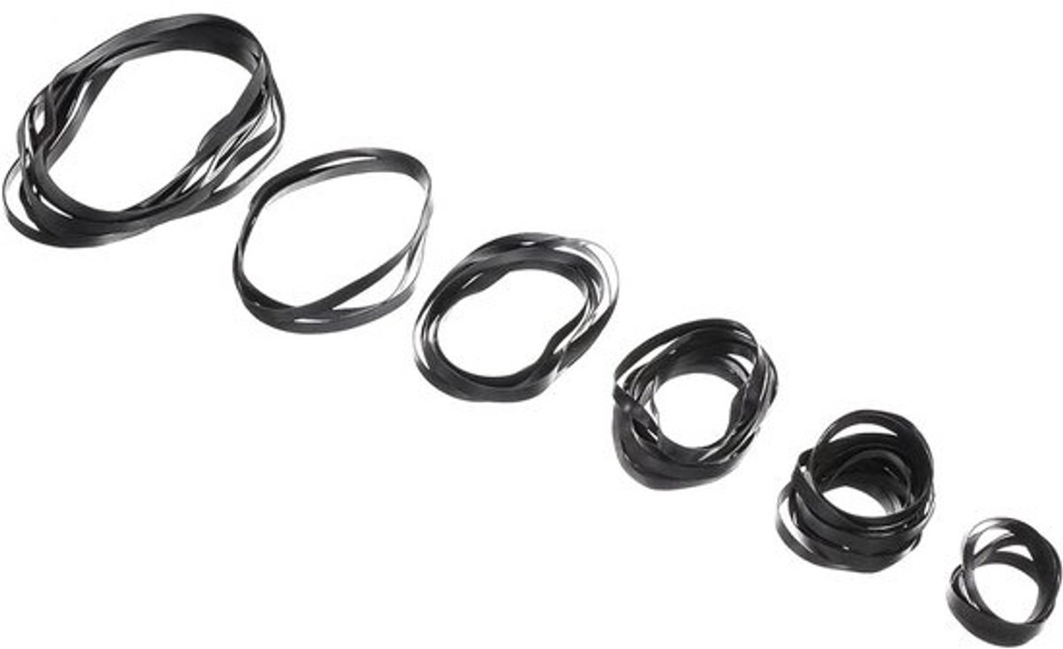 Vierkante Cassette Riemen - Rubber Riemen Cassette - Reparatie Bandrecorders - Herstelt Draaitafelsnelheid - 4 mm - Zwart