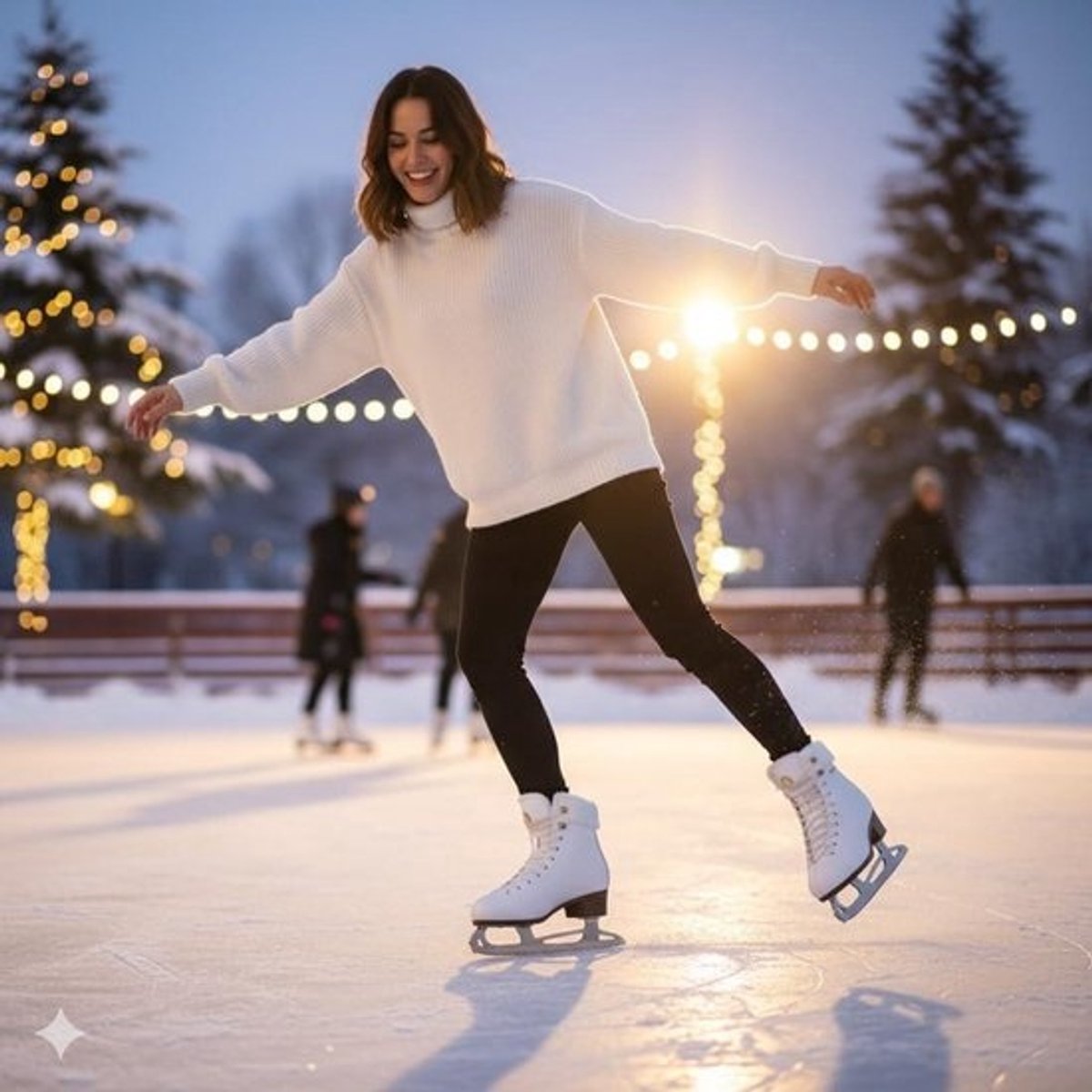 Kunstschaatsen - Schaatsen Dames - IJspret - Verstevigde Enkelzone - Standaard - Wit