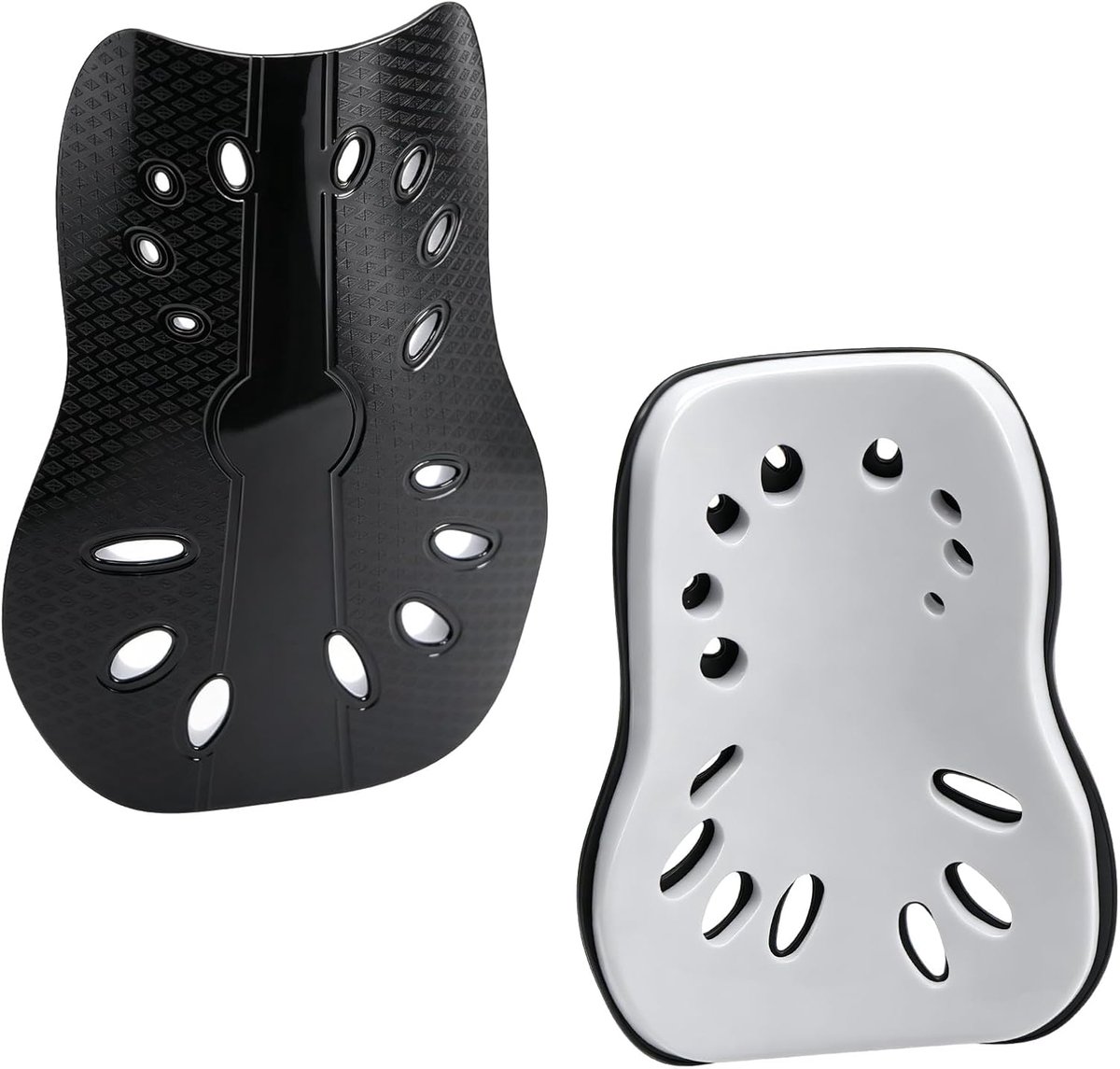 Scheenbeschermers voetbal, mini-shin pads, kleine voetbalscheenbeschermers, klein voetbal, beschermingsuitrusting voor heren, jongens, meisjes en volwassenen, 9,8 x 13,5 cm