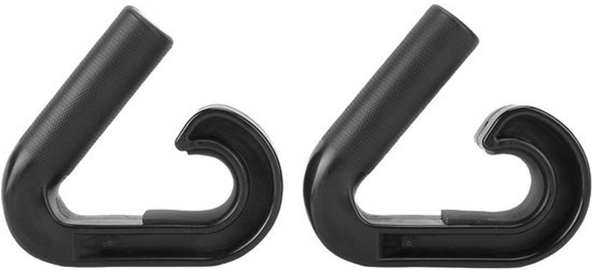 Halterhaken - Gymhandgrepen Draagbanden - Krachttraining - Ergonomisch Neutraal Gripontwerp - 17 x 6 cm - Neutrale