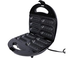 Dog Wafelijzer, 6 Gaten Dubbelzijdig Verwarming Wafel Kaas Mozzarella Stick Maker Hot Dog Machine, Worst Roll Maker, Gemakkelijk Schoon Te Maken (EU-stekker 220V)