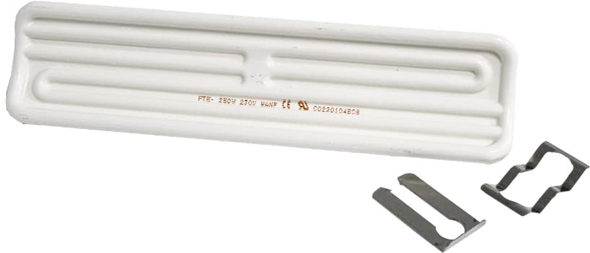weerstand 245 x 62mm 650W 230V | Buffet en kookplaat verwarmingselement | Keramisch verwarmingselement | Snel en efficiënt opwarmen