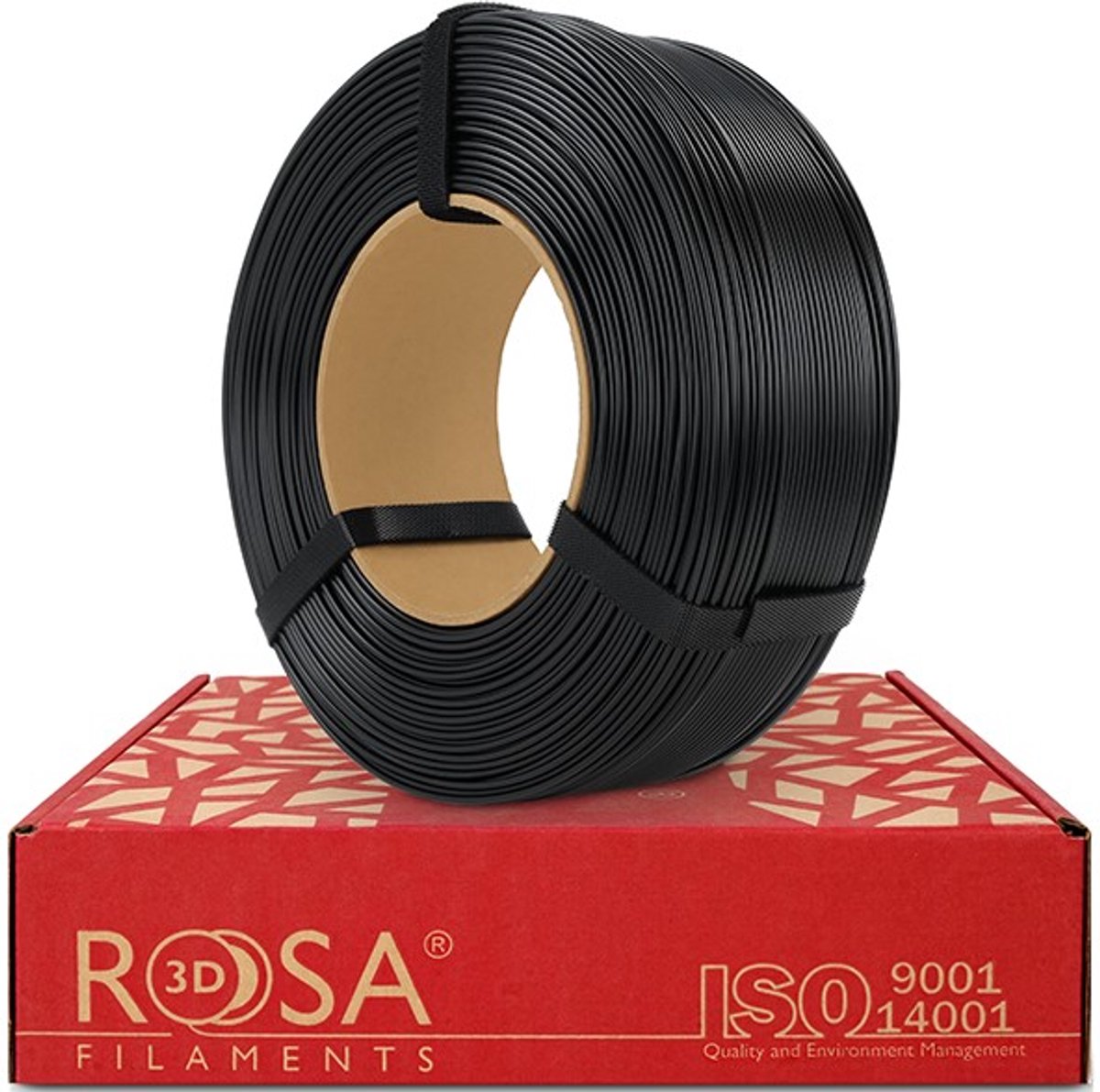 Rosa3D ASA Zwart 1,75 mm 1 kg Refill Filament
