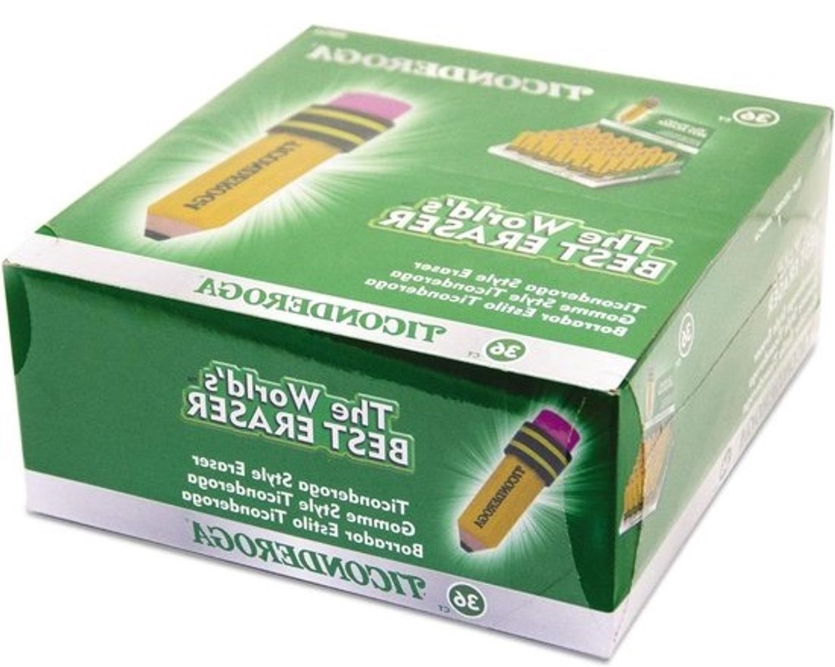 Vormige Gummen - Potlood Gummen - Fouten Corrigeren - Latex-Vrij - 36 Stuks - Grijs