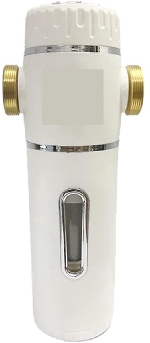Waterfilter Systeem - Voorfilter Huis - Waterzuivering Huis - Roestvrijstalen Gaas - 40 Micron - Zilver